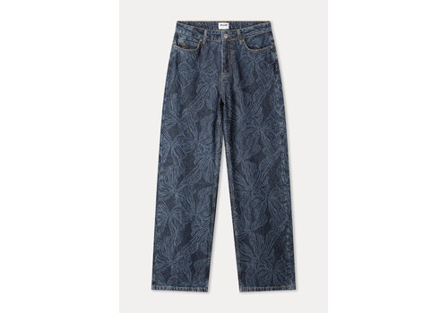 Pom Amsterdam Pom Amsterdam JEANS - Julia Bows Mid Blue