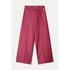Pom Amsterdam Pom Amsterdam PANTS - Jess Striped Burgundy Red