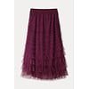 Pom Amsterdam Pom Amsterdam SKIRT - Bella Dark Plum