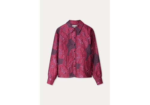 Pom Amsterdam Pom Amsterdam BLOUSE - Jade Disco Dots