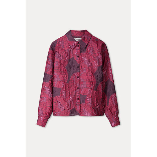 Pom Amsterdam BLOUSE - Jade Disco Dots 