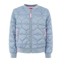 Copy of Zwillingsherz Bomberjacket - Be Happy - Groen