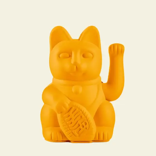 Donkey lucky cat Deep Yellow 