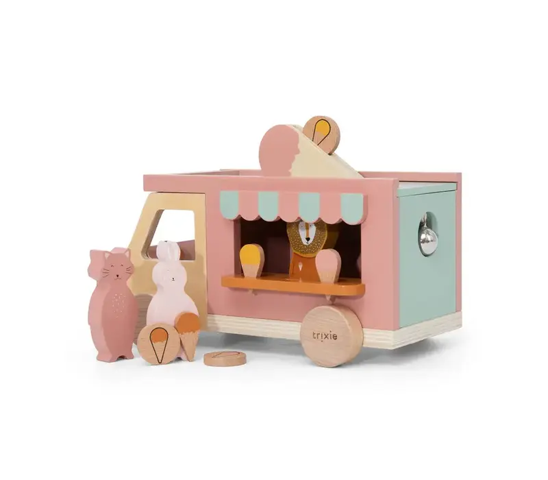 Trixie - Houten ijskar