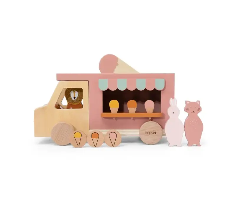 Trixie - Houten ijskar