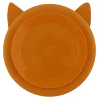 Trixie - Siliconen bord met vakjes en zuignap - Mr. Fox