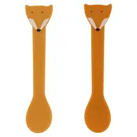 Trixie - Siliconen lepel 2-pack - Mr. Fox