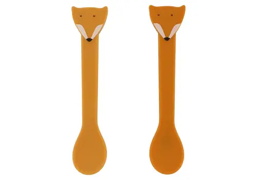 Trixie Trixie - Siliconen lepel 2-pack - Mr. Fox