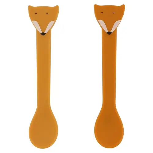Trixie - Siliconen lepel 2-pack - Mr. Fox 