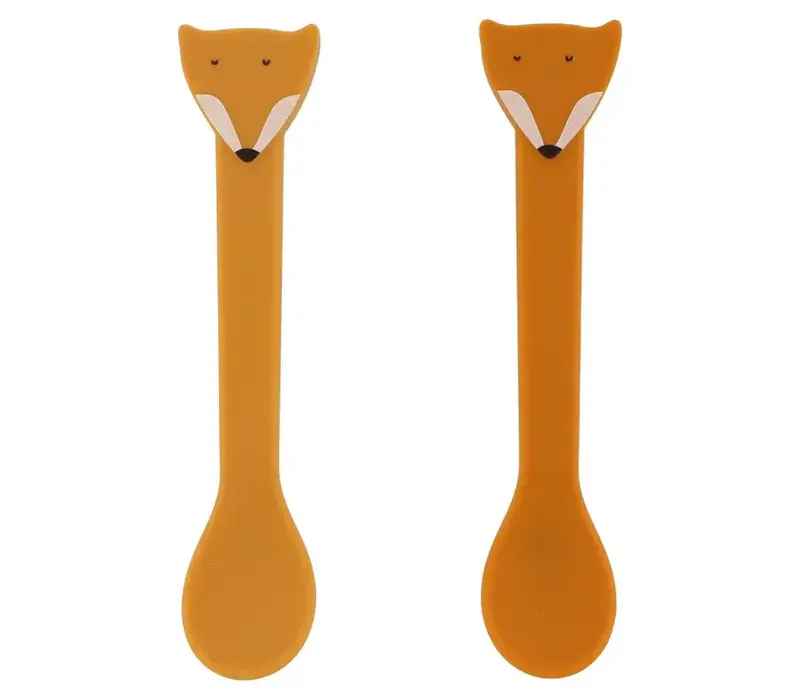 Trixie - Siliconen lepel 2-pack - Mr. Fox