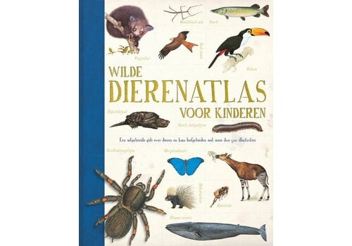 Rebo Productions Rebo - Wilde dierenatlas voor kinderen
