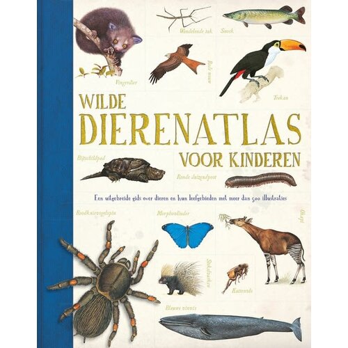 Rebo - Wilde dierenatlas voor kinderen 