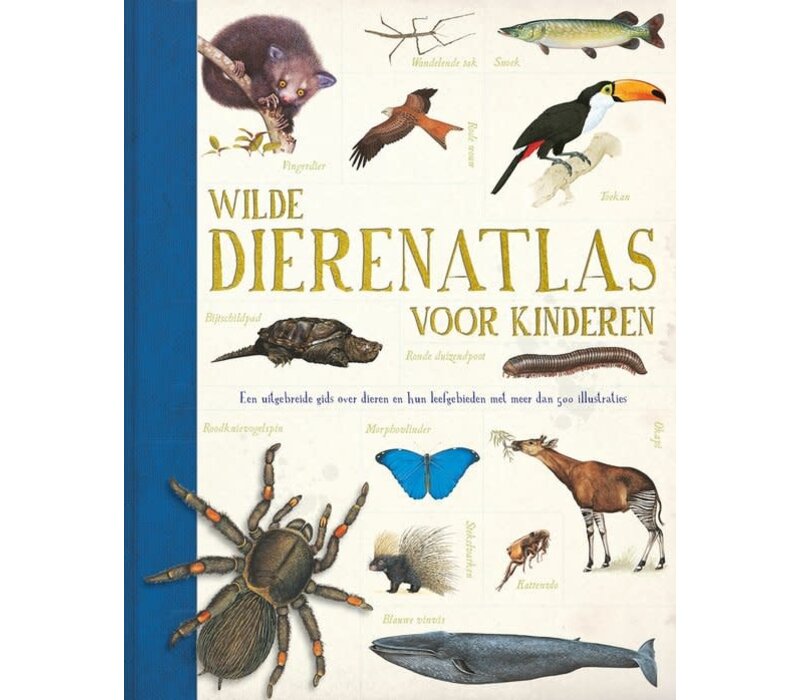 Rebo - Wilde dierenatlas voor kinderen