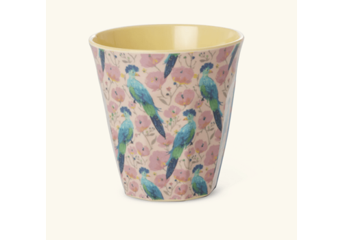 Rice by Rice Rice Medium Melamine Cup - Exotic Bird