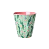Rice by Rice Rice Medium Melamine Cup - Peacock