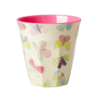Rice by Rice Rice Medium Melamine Cup - Butterfly print