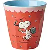 Rice by Rice Rice Medium Melamine Cup - Red - Snoopy