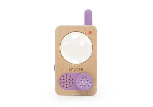 Trixie Trixie - Wooden walkie talkie - Mrs. Peacock