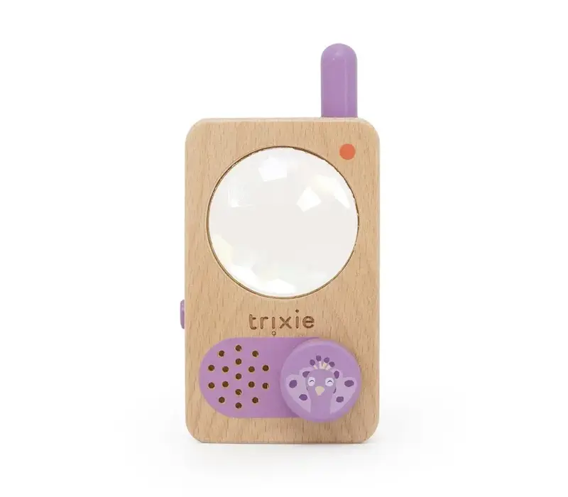 Trixie - Wooden walkie talkie - Mrs. Peacock
