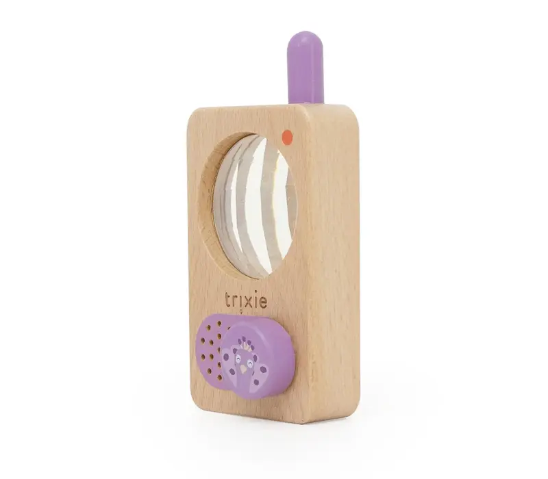 Trixie - Wooden walkie talkie - Mrs. Peacock