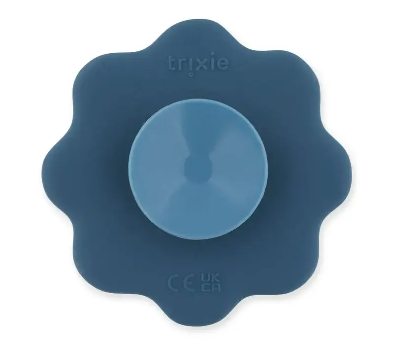 Trixie - Silicone spinner suction toy - Mr. Triceratops
