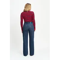 Pom Amsterdam JEANS - Julia Shimmer Dark Blue