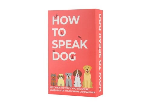 Gift republic How to speak dog - 100 cards