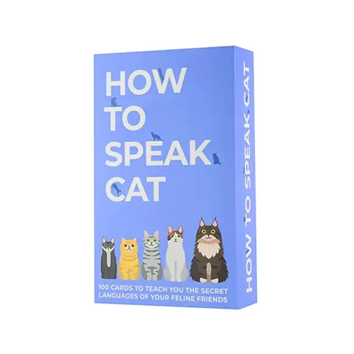 How to speak cat - 100 cards 