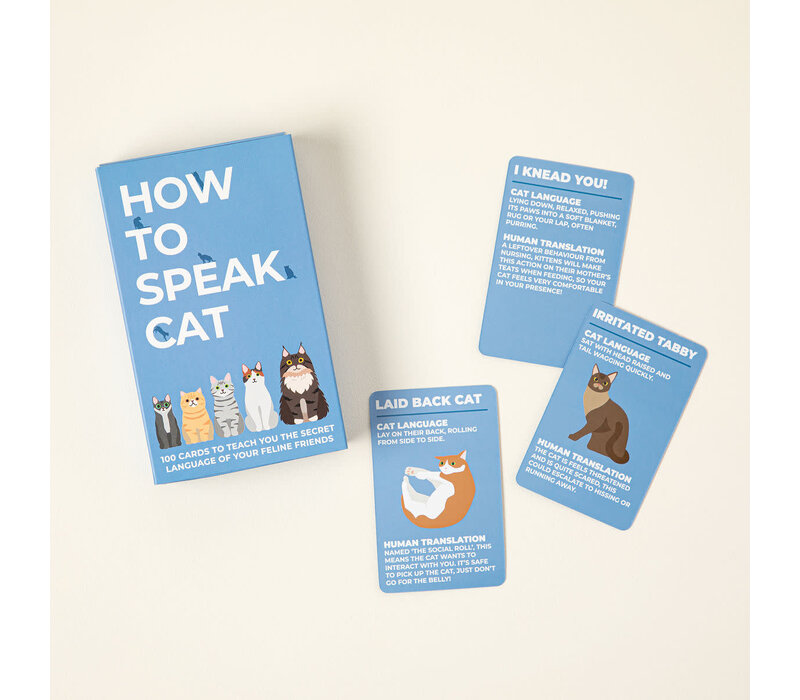 How to speak cat - 100 cards