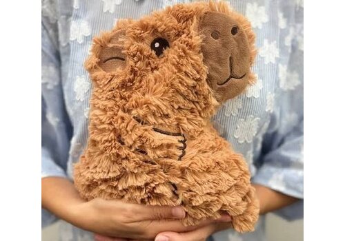 Bitten Bitten Heatable Pocket Pal - Shaggy Capybara