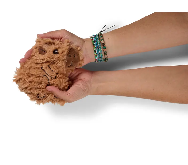 Bitten Heatable Pocket Pal - Shaggy Capybara