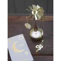Pluto Rotary candle holder - Spinner Astro