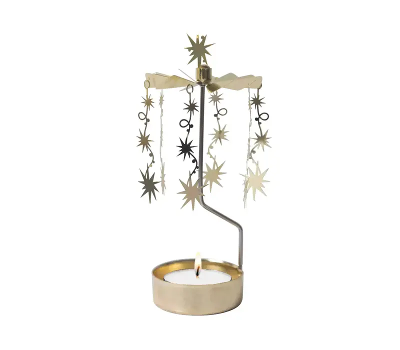 Pluto Rotary candle holder -  Spinner Winter City