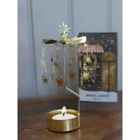 Pluto Rotary candle holder -  Spinner Winter City