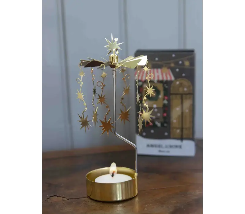 Pluto Rotary candle holder -  Spinner Winter City