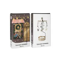 Pluto Rotary candle holder -  Spinner Winter City
