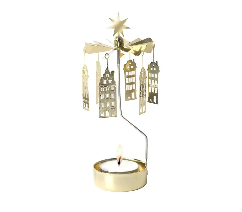 Pluto Rotary candle holder -  Spinner Old City