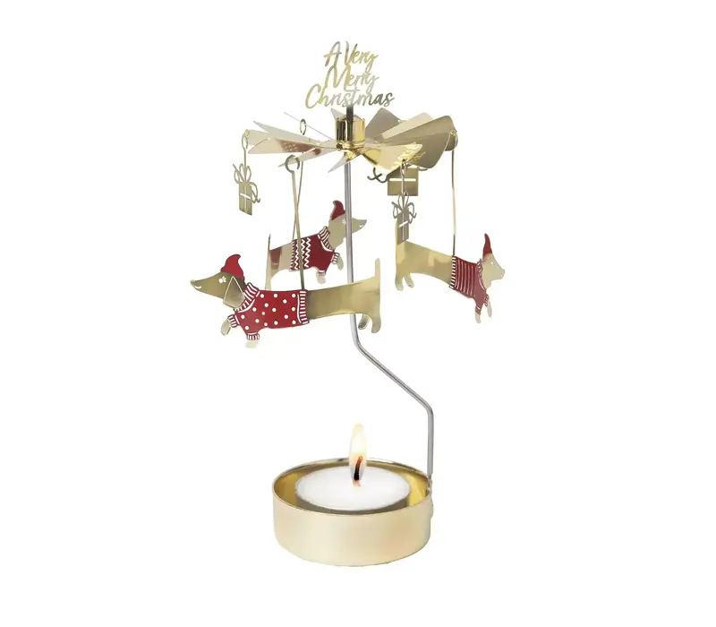 Pluto Rotary candle holder -  Spinner Jolly Dogs