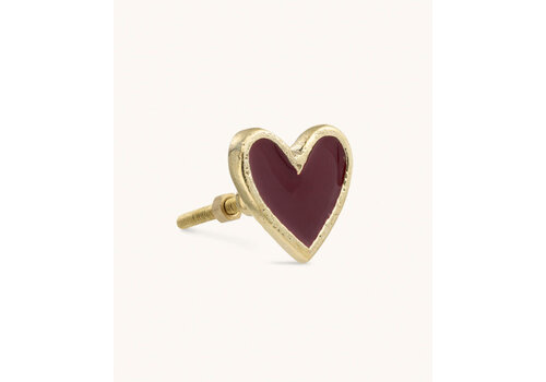 Doing goods Doing Goods  - Pyar Heart  Knob -  Red
