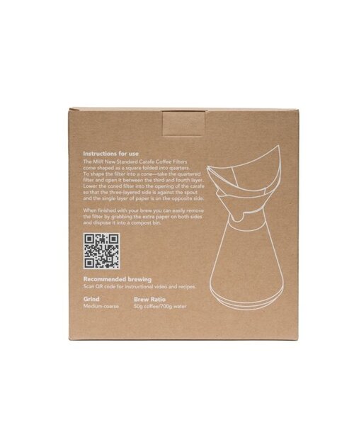 MiiR New Standard Carafe Coffee Filters - 100 st.