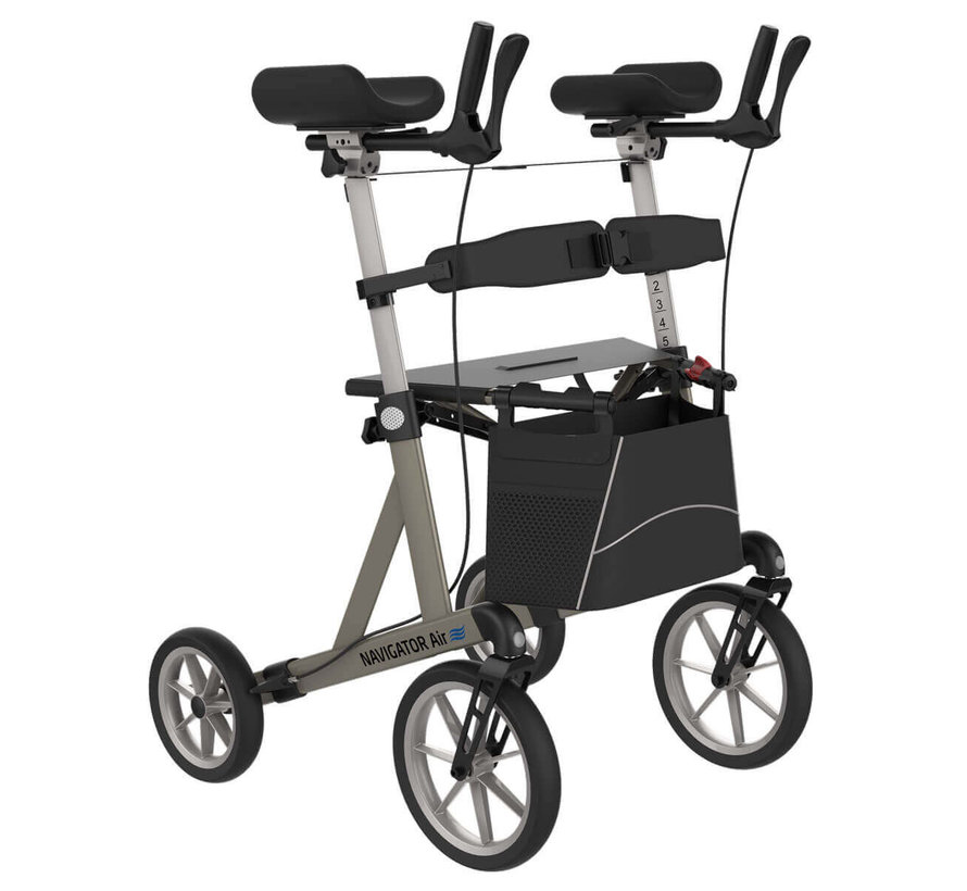 Rollator Navigator AIR - Draaibare onderarmschalen