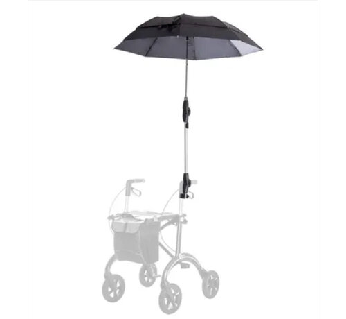 Saljol rollator AR/CR Paraplu, zwart