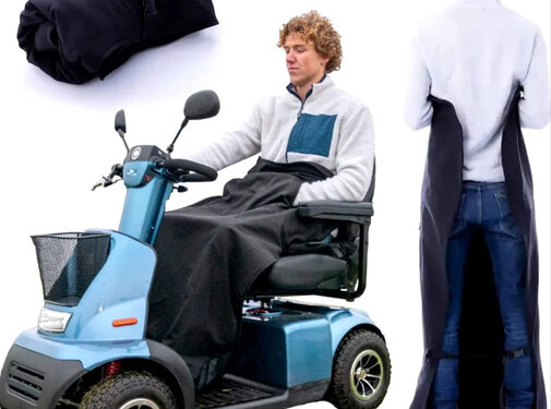 Belieff Belieff Scootmobiel deken met flexibele-onderlaag