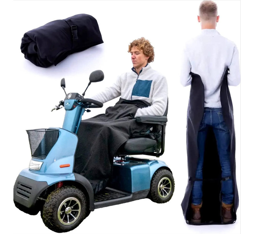 Belieff Scootmobiel deken met flexibele-onderlaag