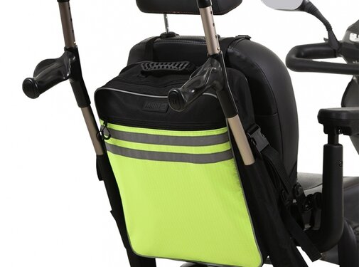 Able2 Scootmobiel / Rolstoel Tas & Krukhouder in één