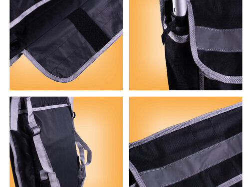 Aidapt Krukkentas voor rolstoel of scootmobiel - zwart