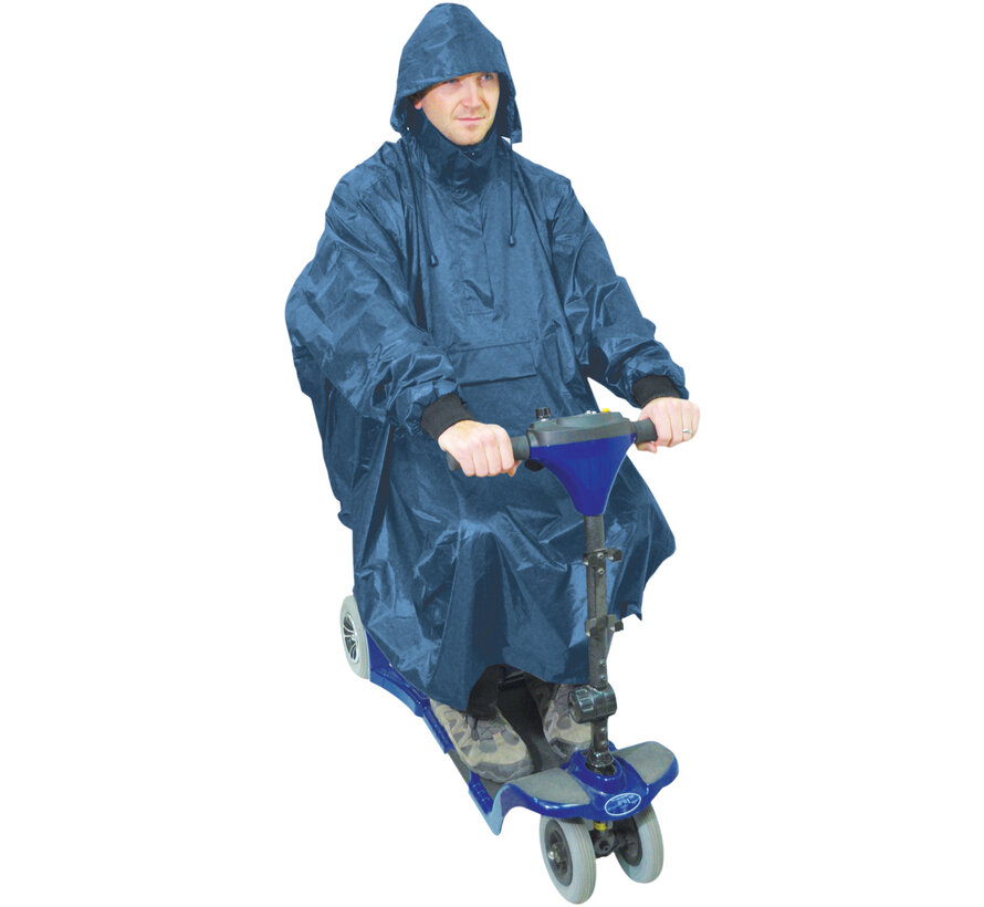 Regenponcho voor de scootmobiel Deluxe
