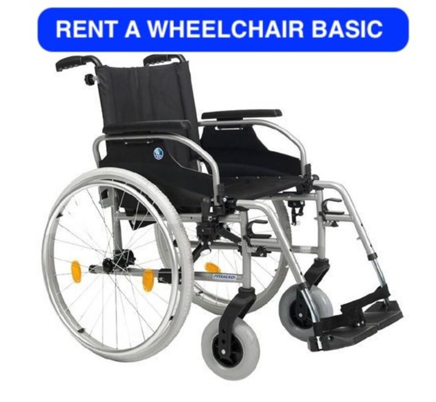 Rent a basic wheelchair