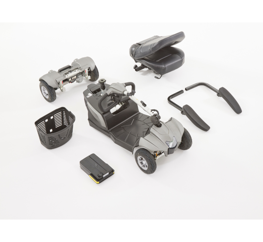 Aura Luxe Demontabele Scootmobiel