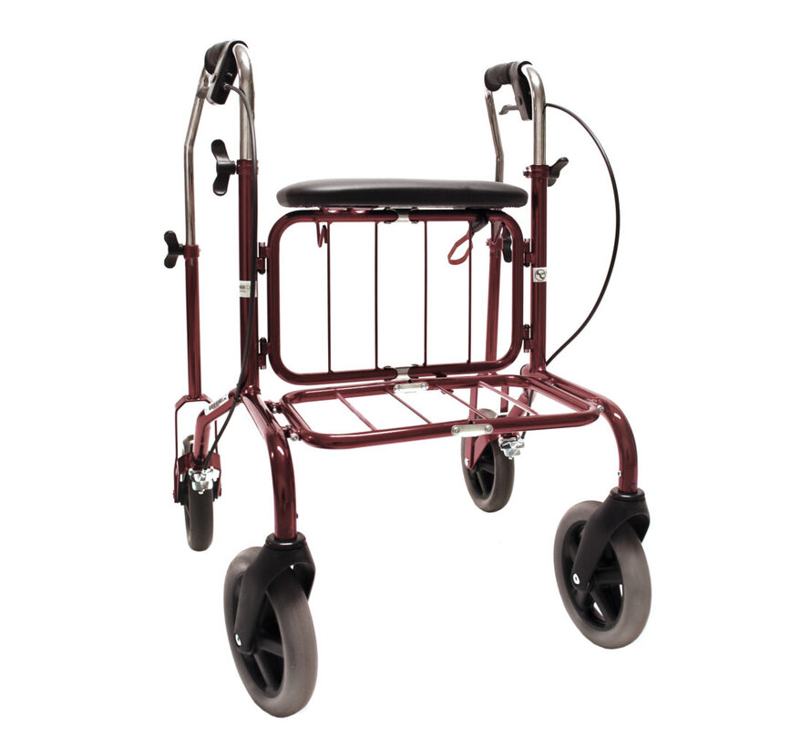 Rebel rollator | Degelijk | Betrouwbaar | Compact | Veelzijdig